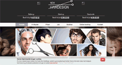 Desktop Screenshot of newhairdesign.dk